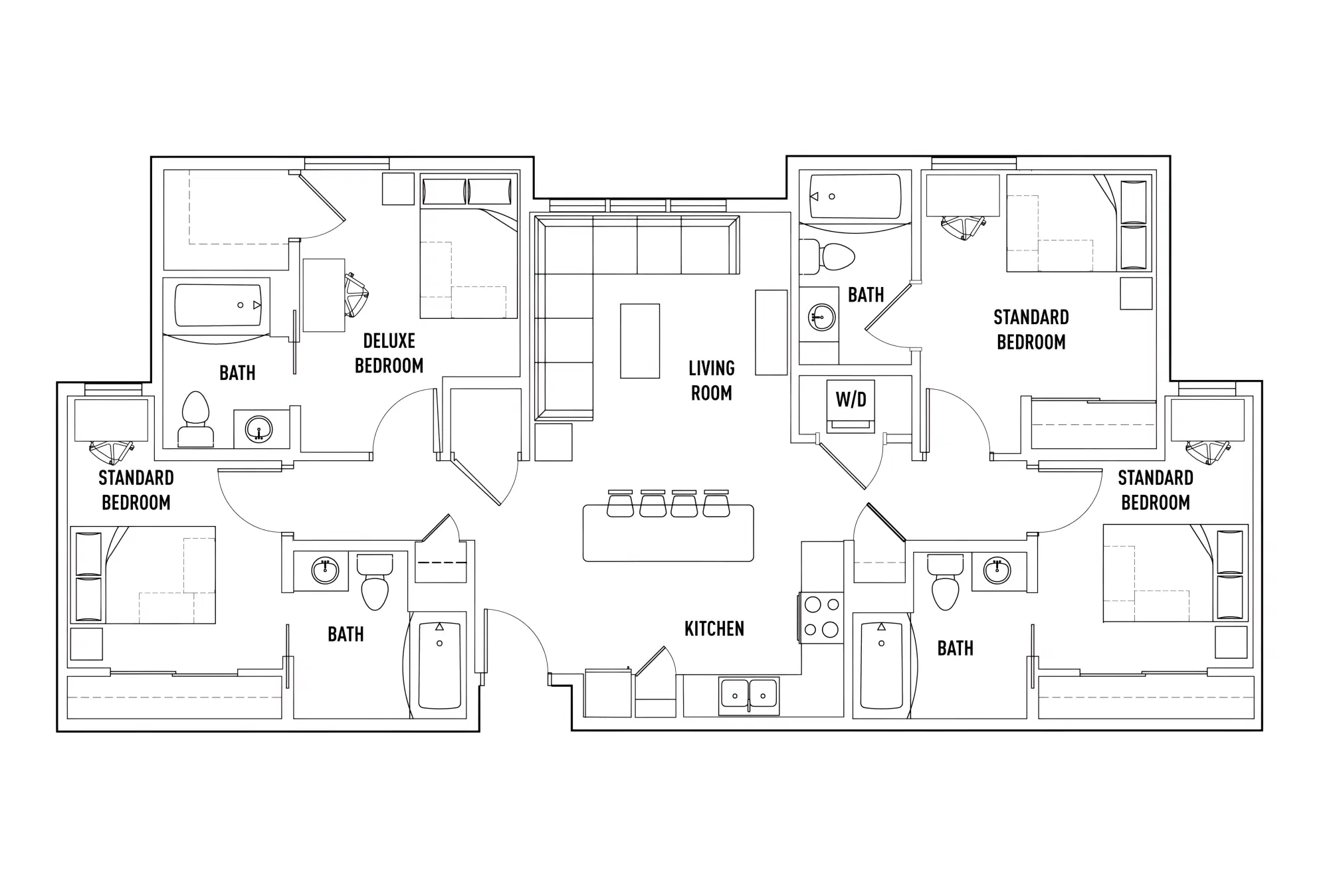 Skyview, Flagstaff – Room in 4 Bed - 4 Bath C