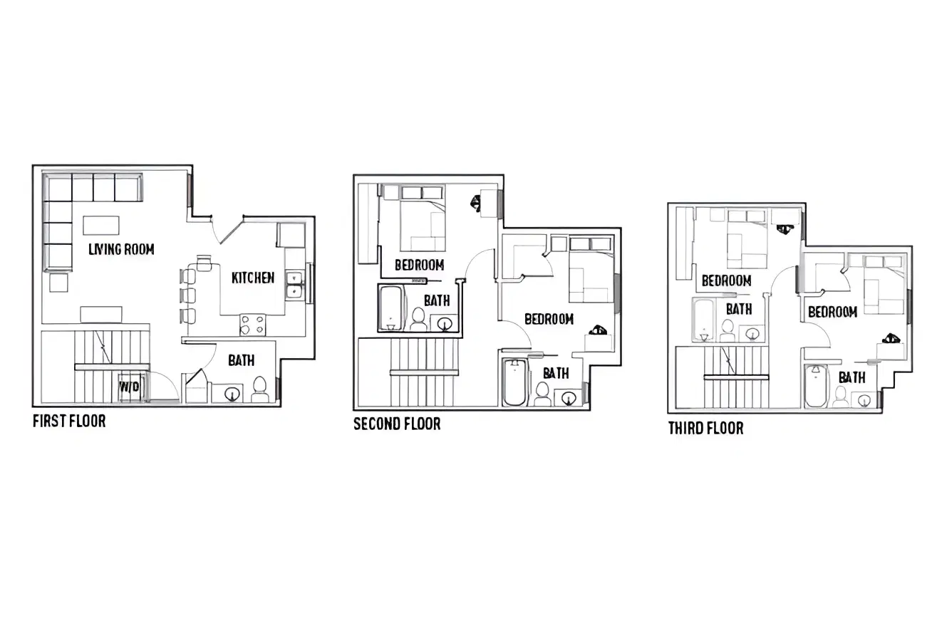 Skyview, Flagstaff – Room in 4 Bed - 4.5 Bath Townhome