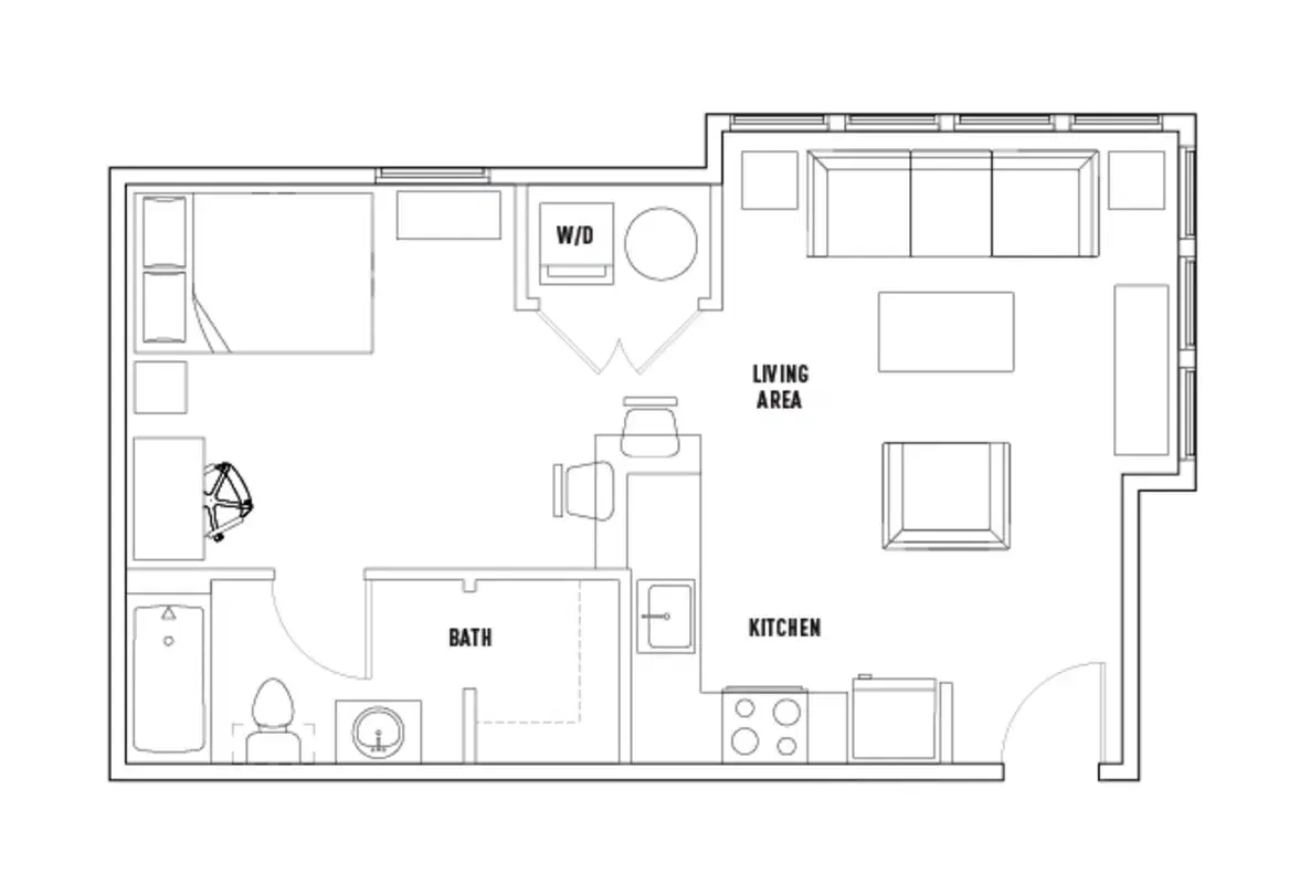 The Lodges, East Lansing – Studio C