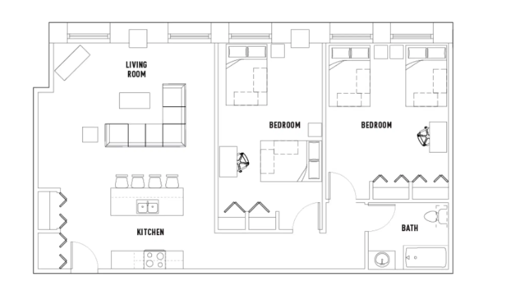 University Crossings, Philadelphia – Room in 2 Bed - 1 Bath C