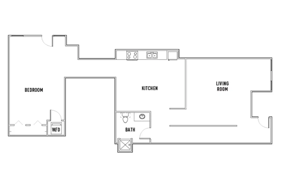 Twelve At U District, Seattle – 1 Bed - 1 Bath E Shared