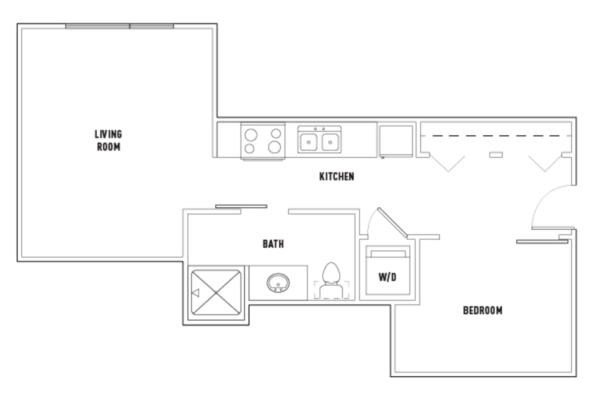 Twelve At U District, Seattle – 1 Bed - 1 Bath G Shared
