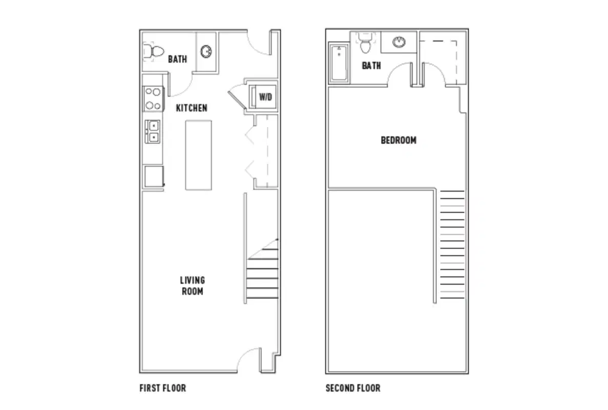 Twelve At U District, Seattle – 1 Bed - 1.5 Bath Loft B Shared