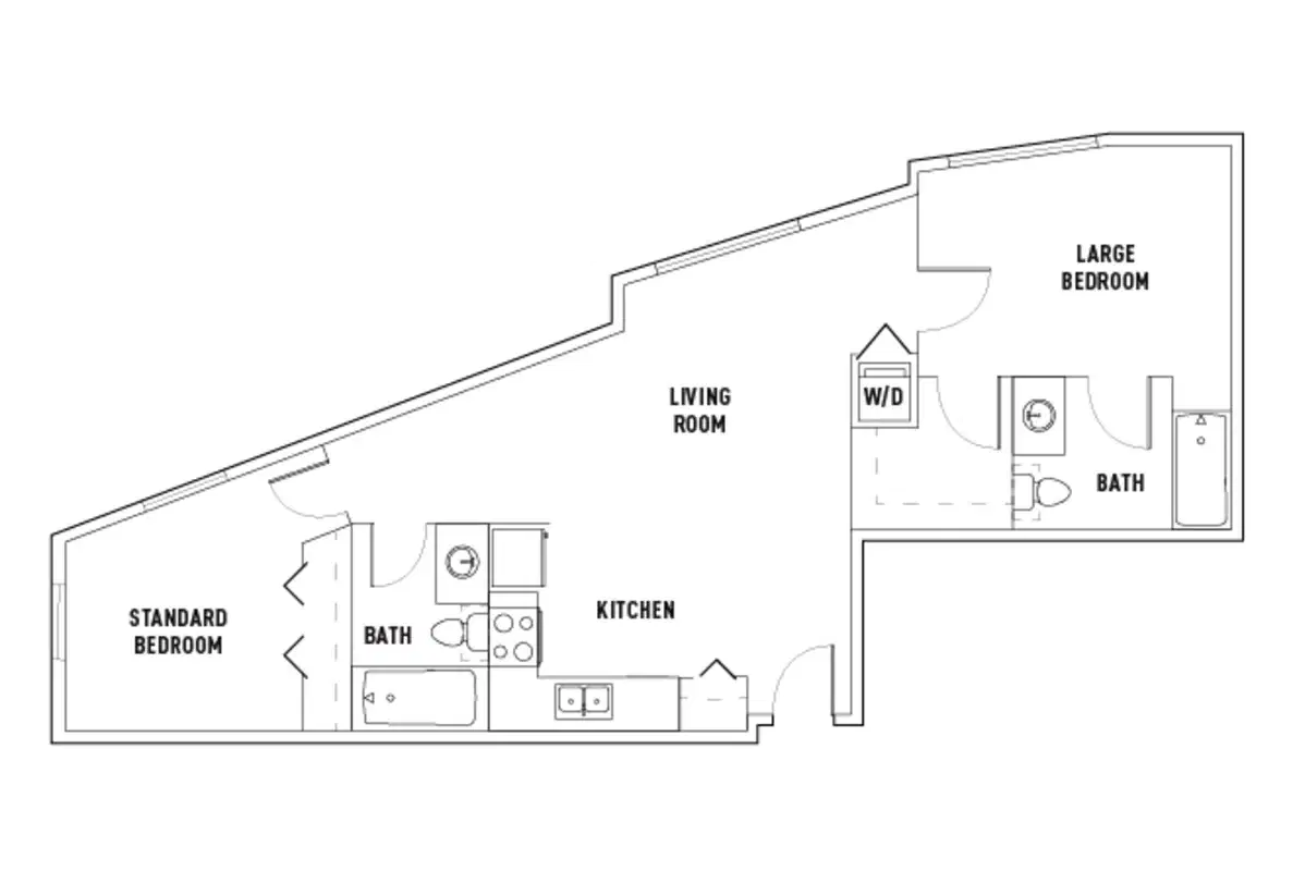 Bridges At 11th, Seattle – Room in 2 Bed - 2 Bath C