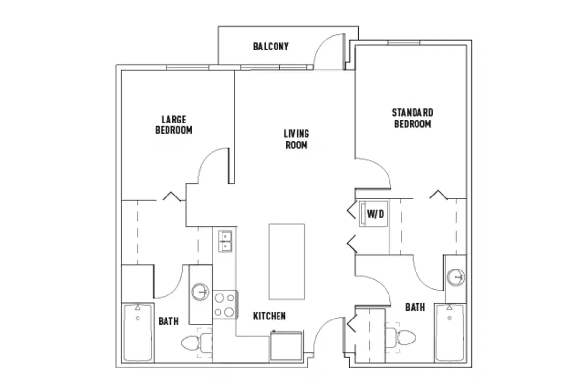 Bridges At 11th, Seattle – Room in 2 Bed - 2 Bath G