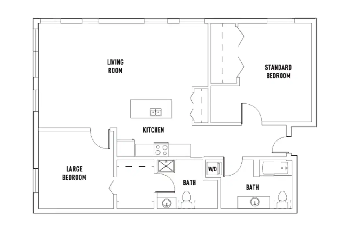 Bridges At 11th, Seattle – Room in 2 Bed - 2 Bath I