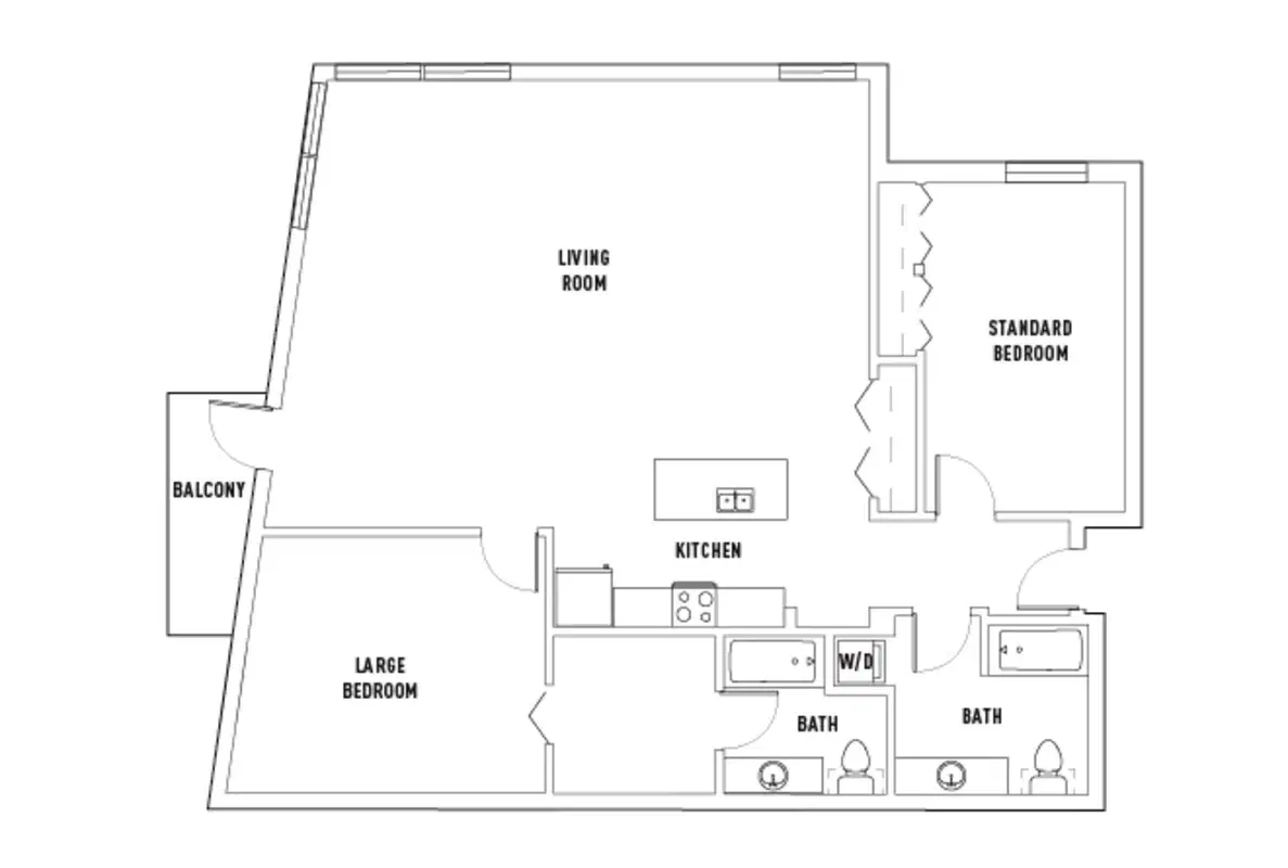Bridges At 11th, Seattle – Room in 2 Bed - 2 Bath J