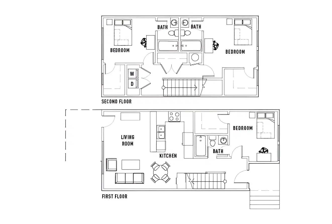 The Retreat, San Marcos – Room in 3 Bed - 3 Bath B - Buildings 10-12