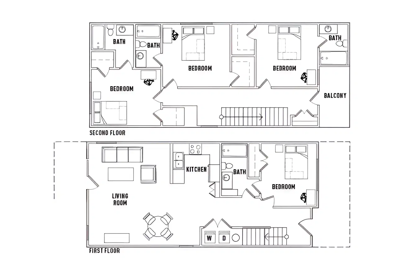 The Retreat, San Marcos – Room in 4 Bed - 4 Bath E
