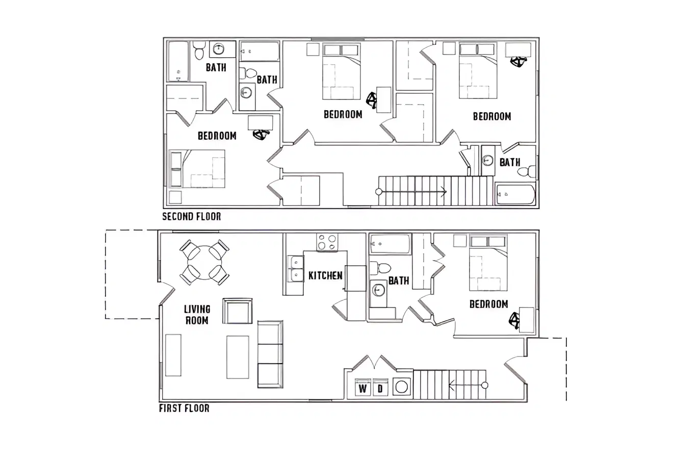 The Retreat, San Marcos – Room in 4 Bed - 4 Bath B