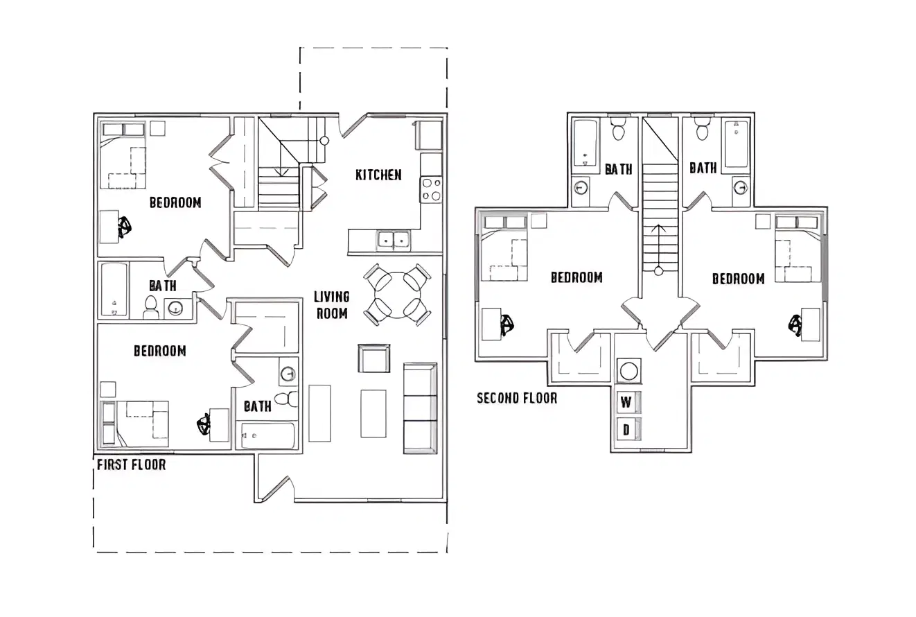 The Retreat, San Marcos – Room in 4 Bed - 4 Bath F