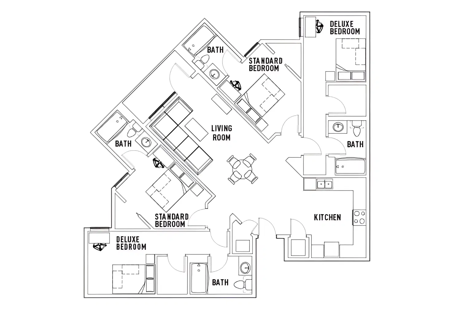 2125 Franklin, Eugene – Room in 4 Bed - 4 Bath B