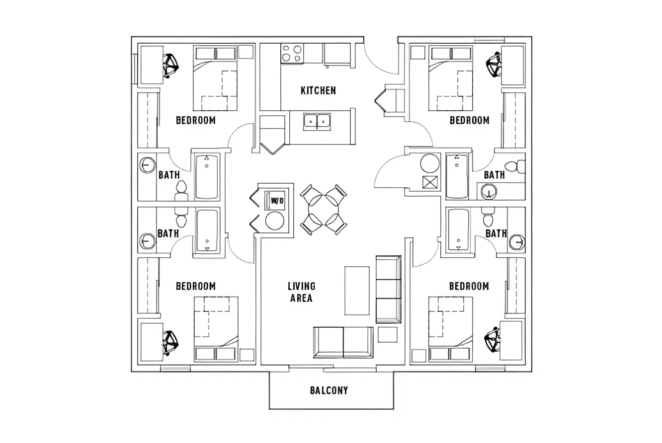 Entrada Real, Tucson – Room in 4 Bed - 4 Bath Oeste