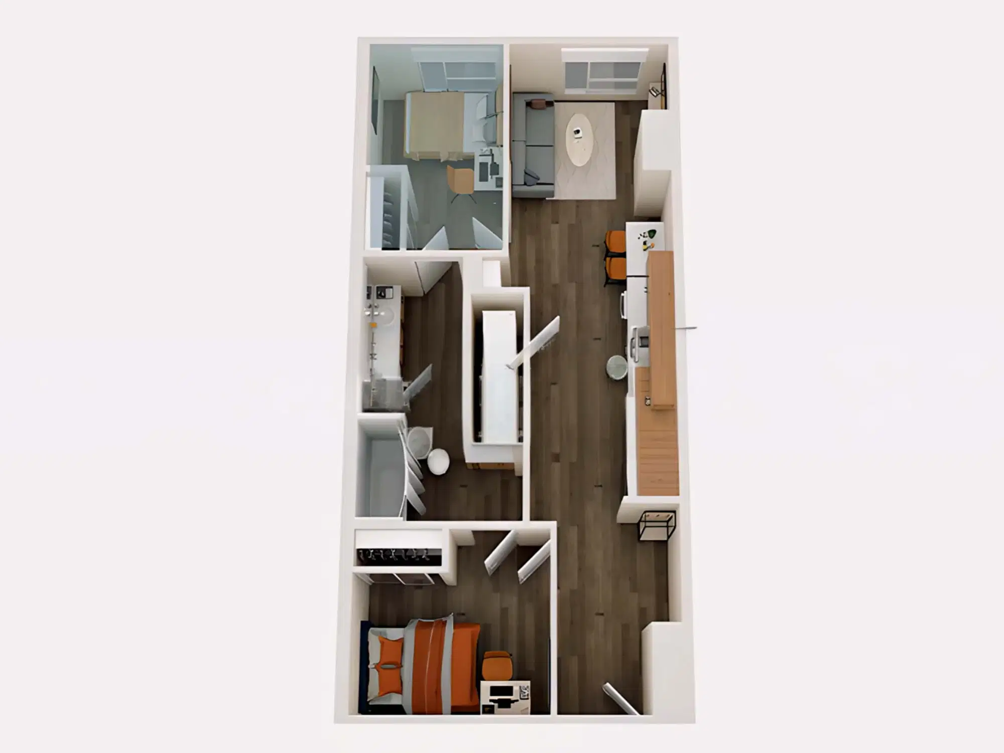 Rise At West Campus, Austin – 2x2 Club Room in 2 Bedroom 2 Bathroom