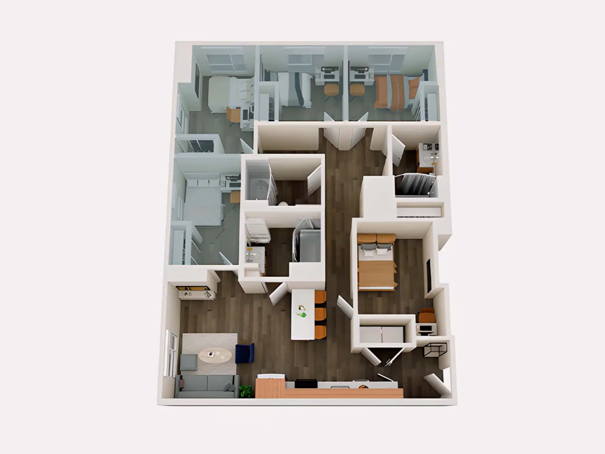 Rise At West Campus, Austin – 5x3 Penthouse Room in 5 Bedroom 3 Bathroom