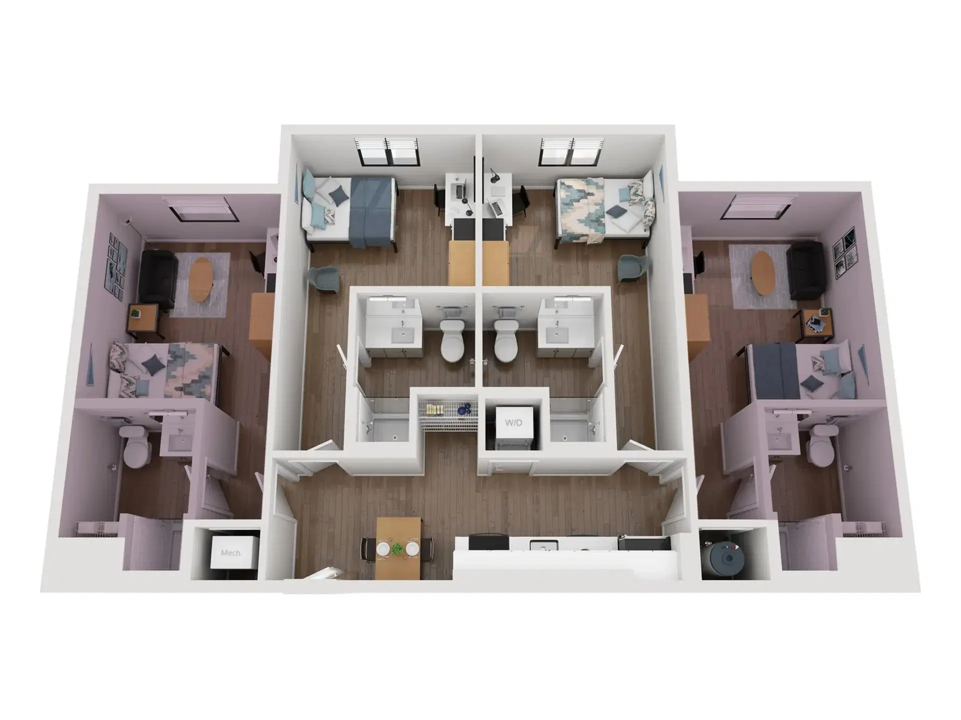 Nine 31, Gainesville – Room in 4 Bedroom 4 Bathroom | 4x4 Suite