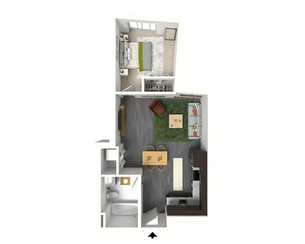 Stonefire Berkeley, Berkeley – Room in 1 Bedroom 1 Bathroom | A2