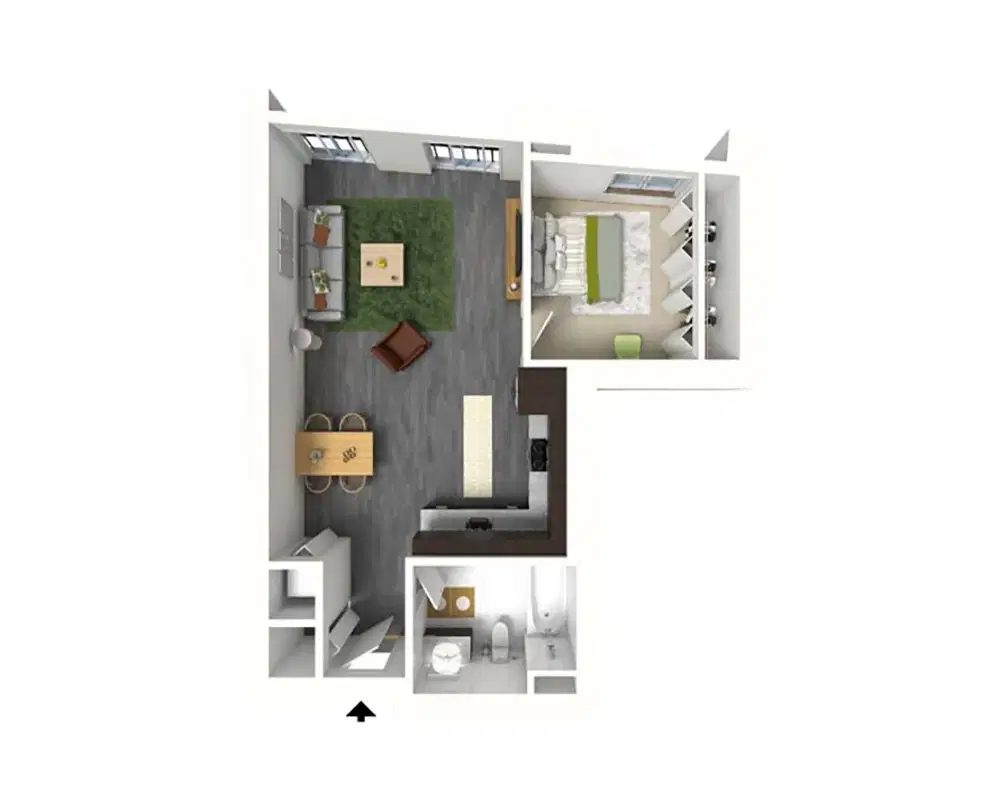 Stonefire Berkeley, Berkeley – Room in 1 Bedroom 1 Bathroom | A4