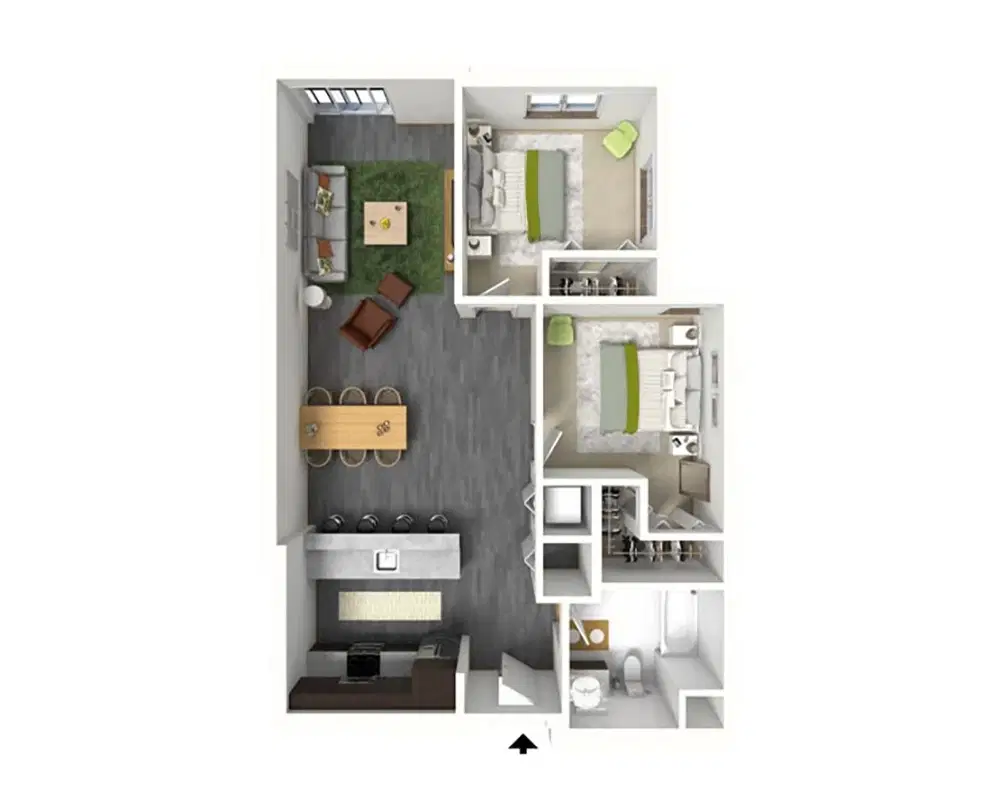 Stonefire Berkeley, Berkeley – Room in 2 Bedroom 1 Bathroom | B4
