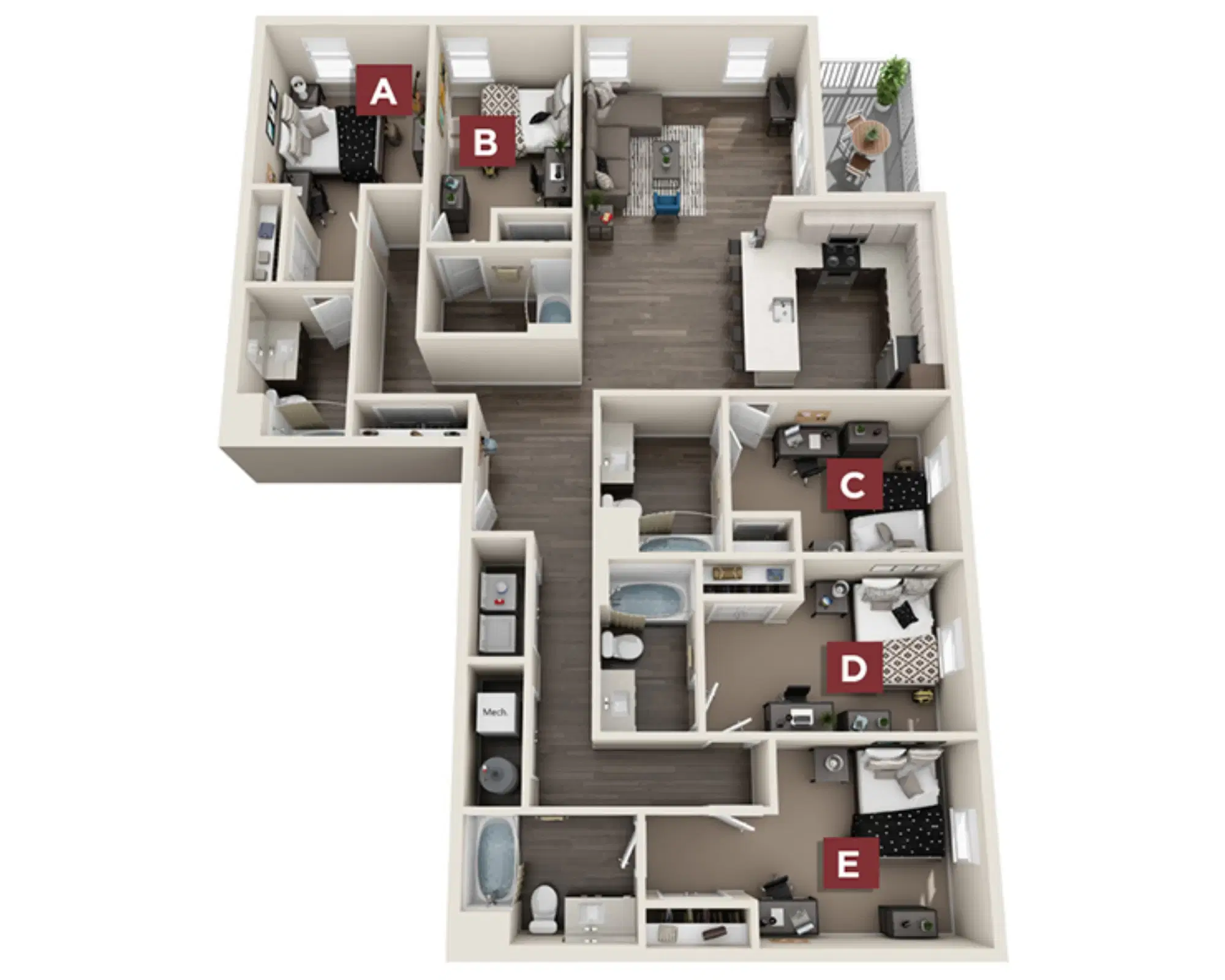 Standard Flagstaff, Flagstaff – The Fraser Room in 5 Bedroom 5 Bathroom