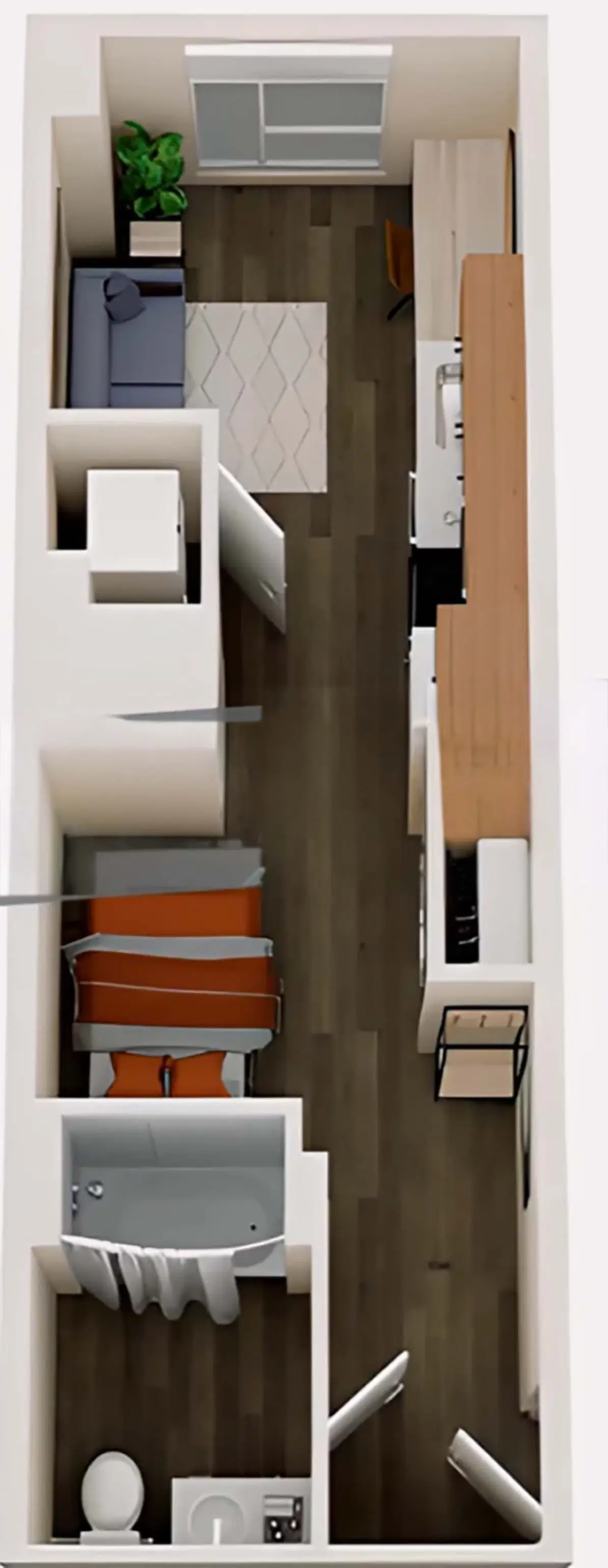 Rise At West Campus, Austin – Studio | Sx1 Large Penthouse