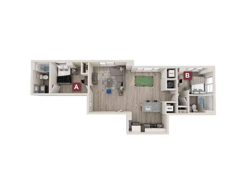 The Standard, Austin – Bristol Premium Room in 2 Bedroom 2 Bathroom