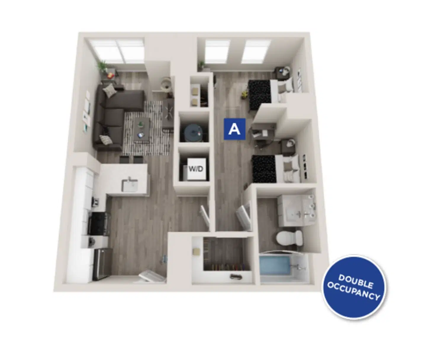 Standard at Philadelphia, Philadelphia – Astoria Room in 1 Bedroom 1 Bathroom