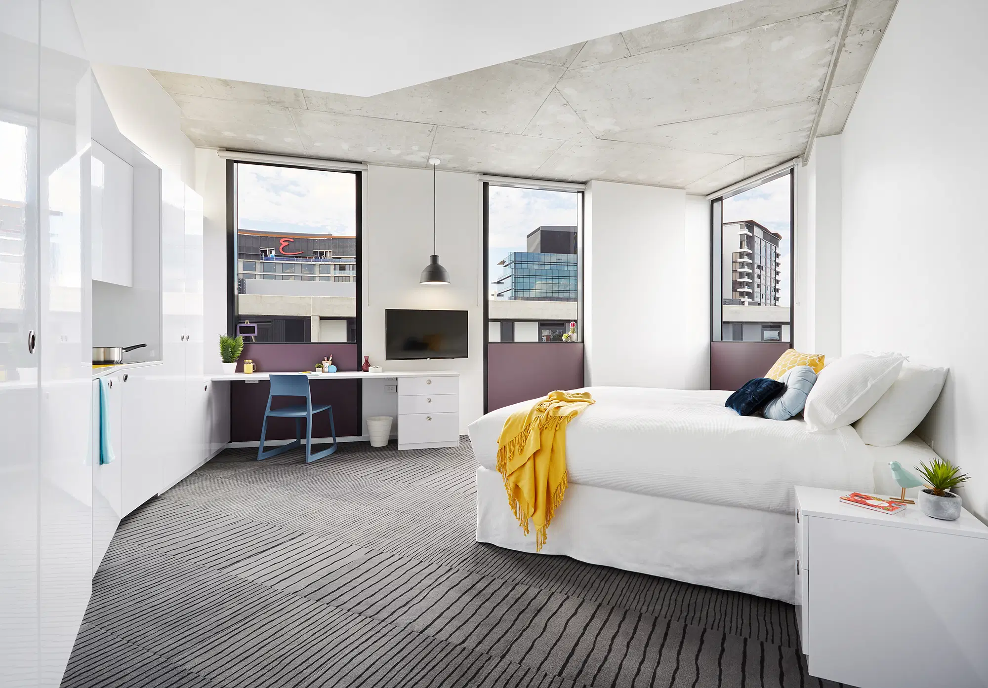 Scape South Bank, Brisbane – Ultra Studio, Double Bed