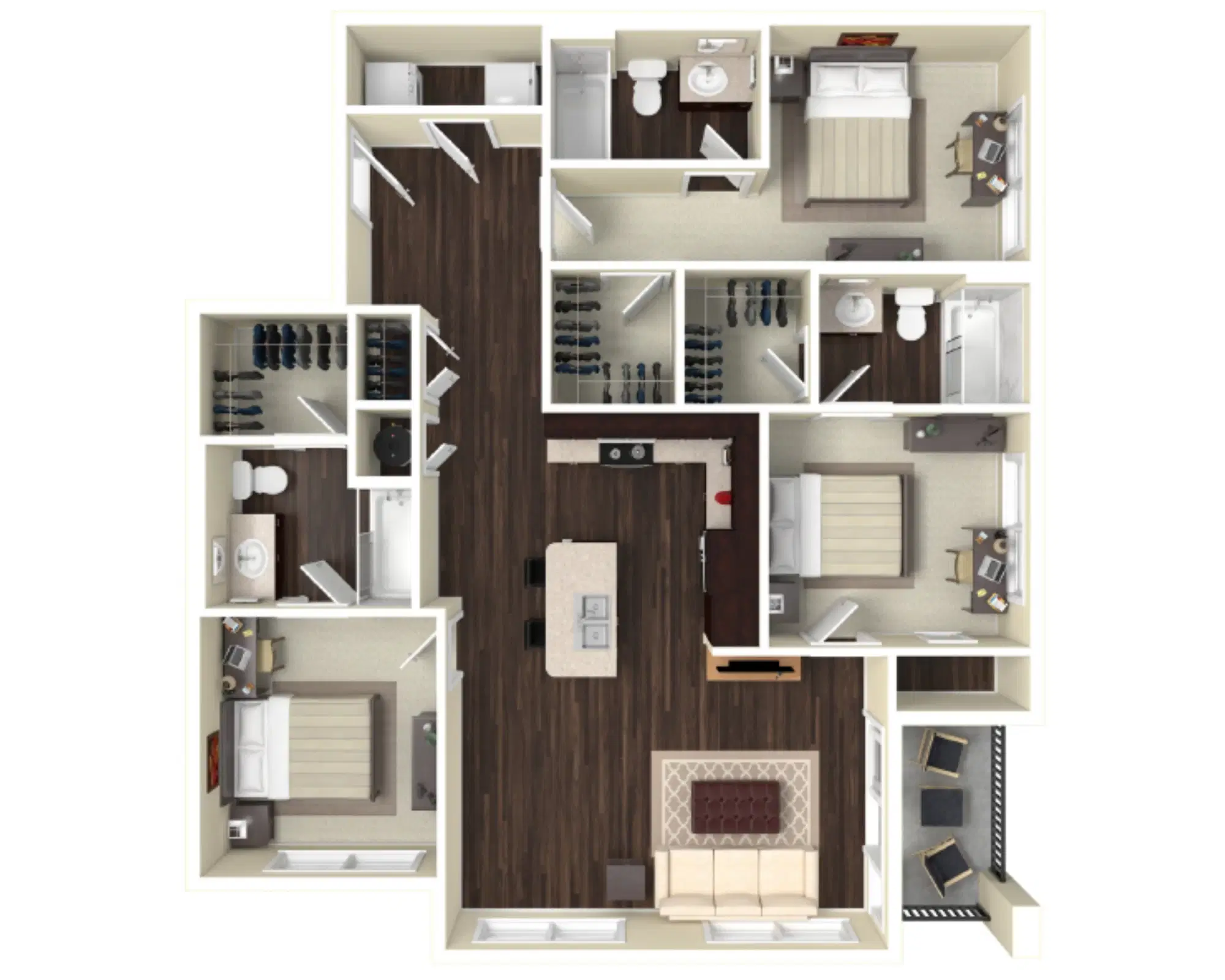 The Standard, St Louis – Room in 3 Bedroom 3 Bathroom | C2