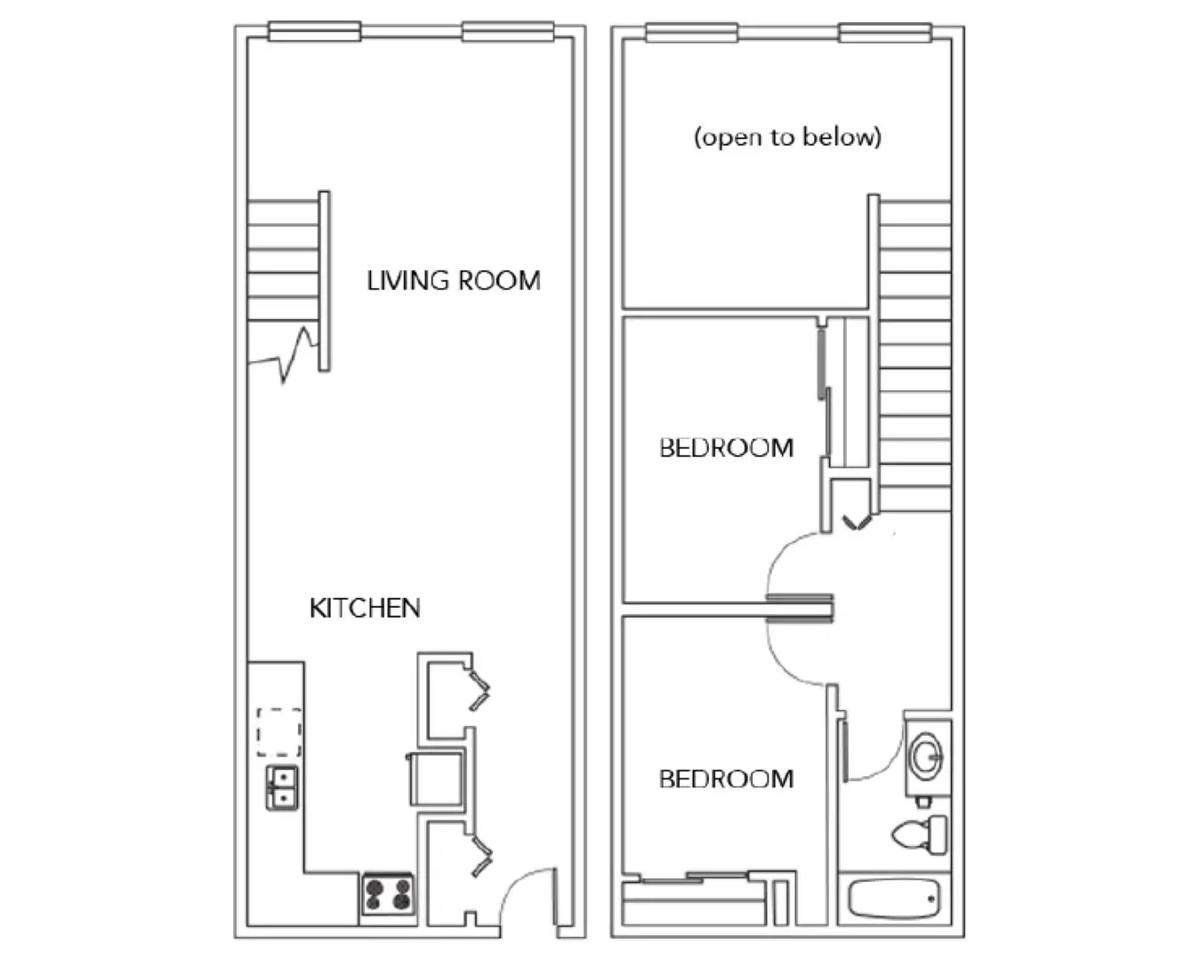 City Lofts, St Louis – Room in 2 Bedroom 1 Bathroom | 2C