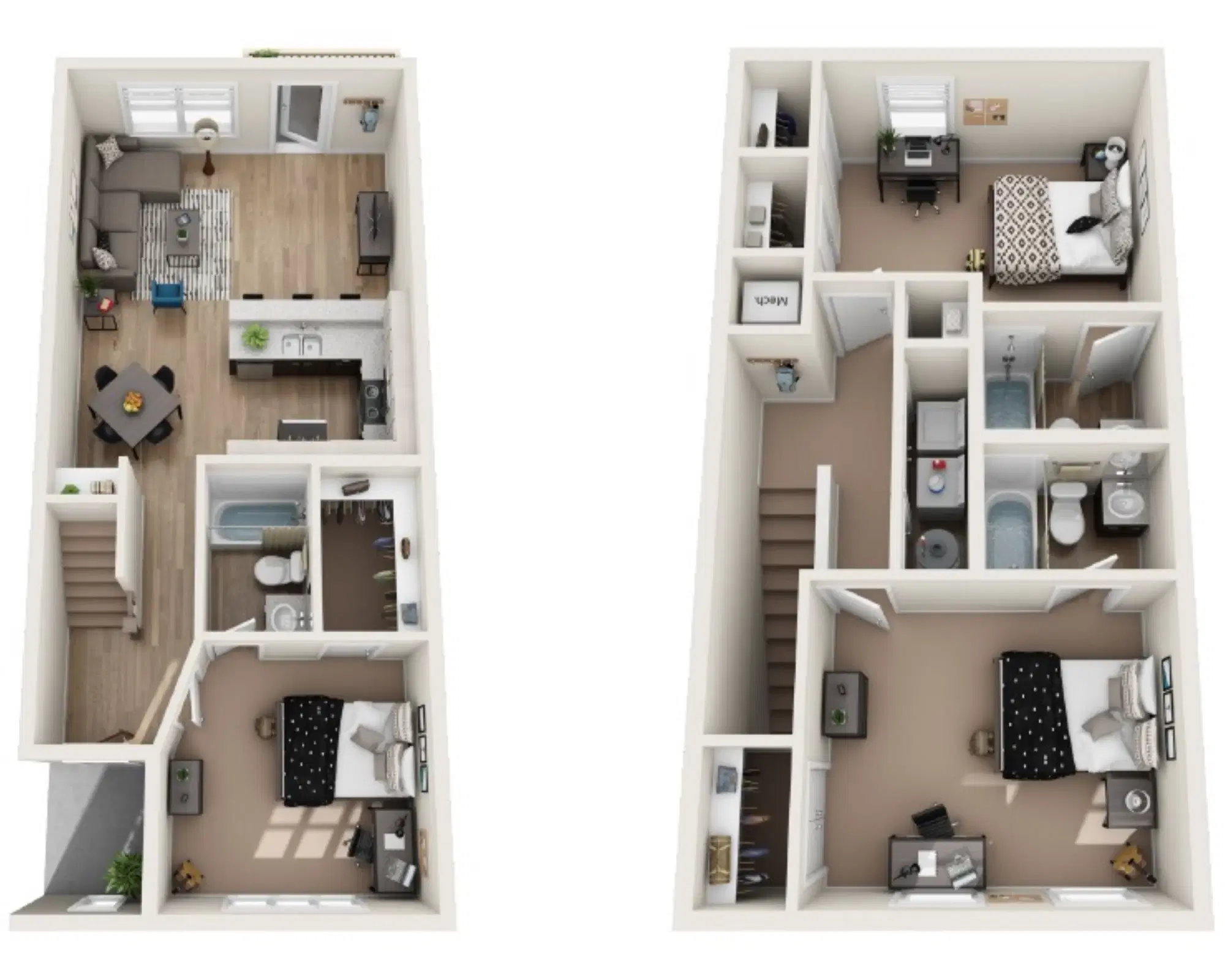 The Retreat At Denton, Denton – Birchmore B Room in 3 Bedroom 3 Bathroom