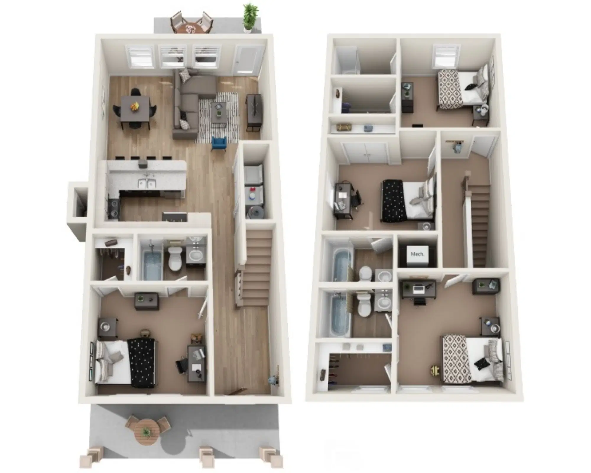 The Retreat At Denton, Denton – Lumpkin A Room in 4 Bedroom 4 Bathroom