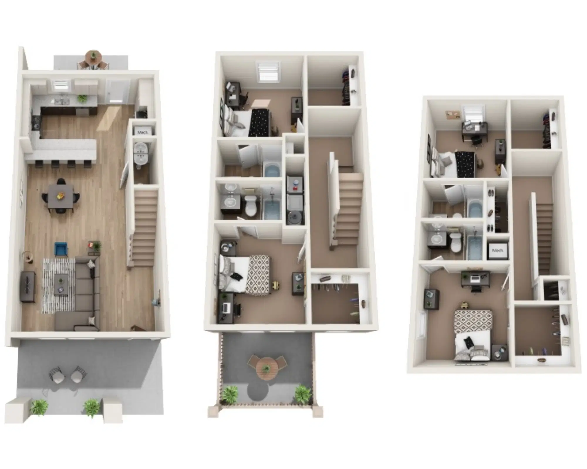 The Retreat At Denton, Denton – Milledge B Room in 4 Bedroom 4.5 Bathroom