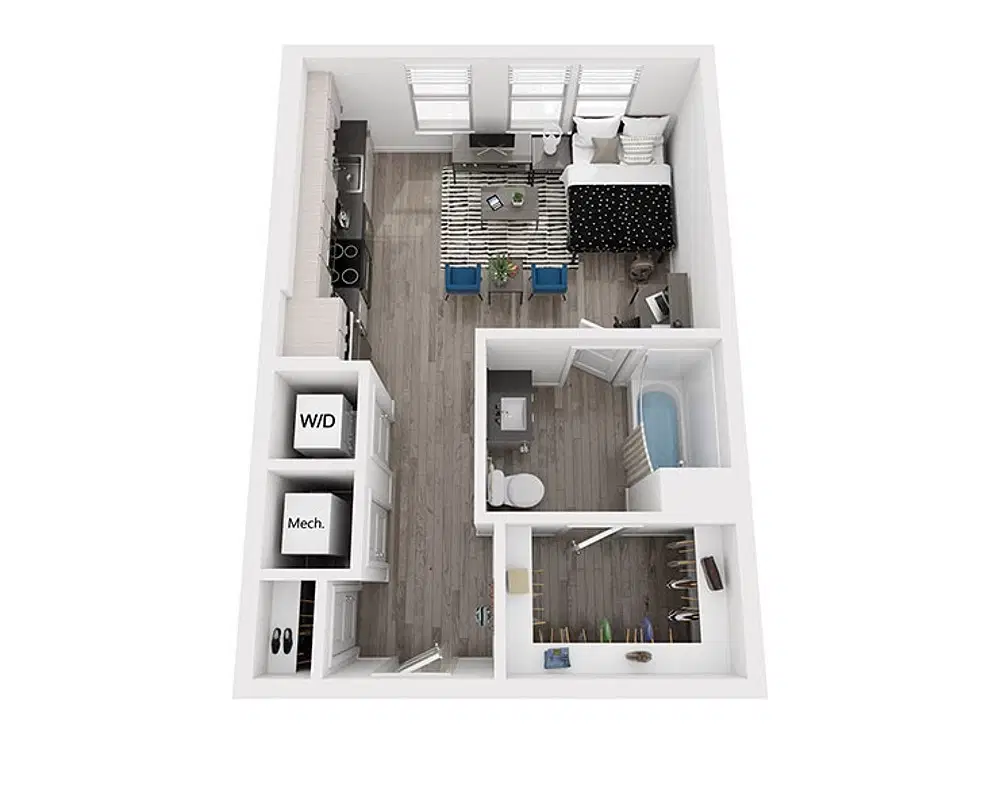 The Metropolitan Gainesville, Gainesville – Studio | S2