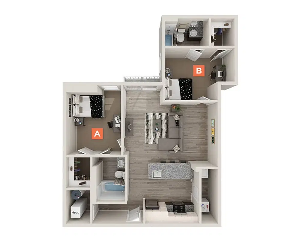 The Standard Coral Gables, Miami – Bradford Room in 2 Bedroom 2 Bathroom
