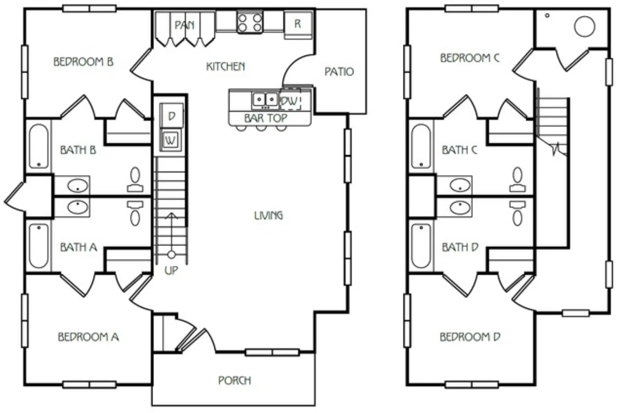 The Waverly, Newark – Lovett - North Furnished 4X4 Room in 4 Bedroom 4 Bathroom