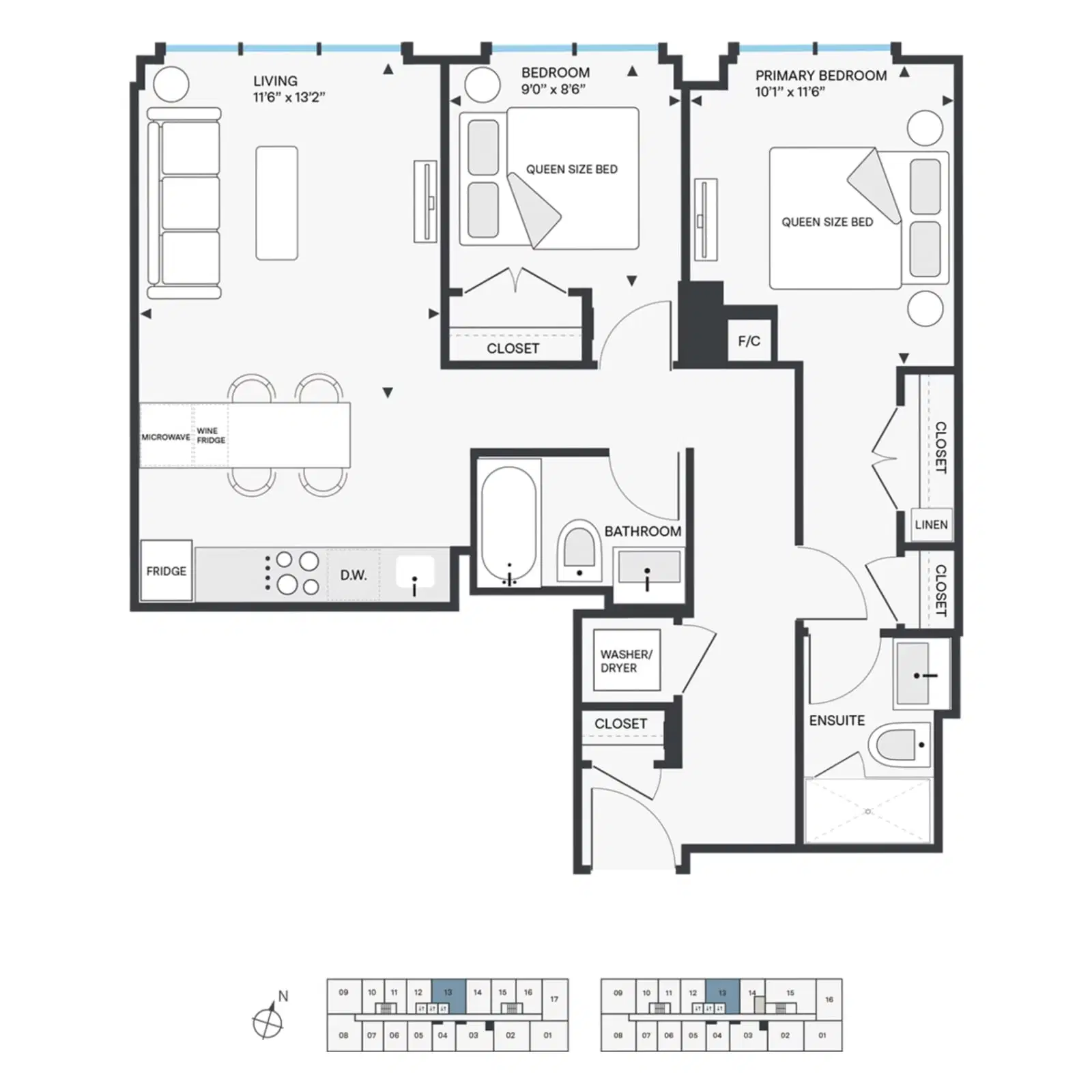 The Taylor, Toronto – 2 Bed 2 Bath