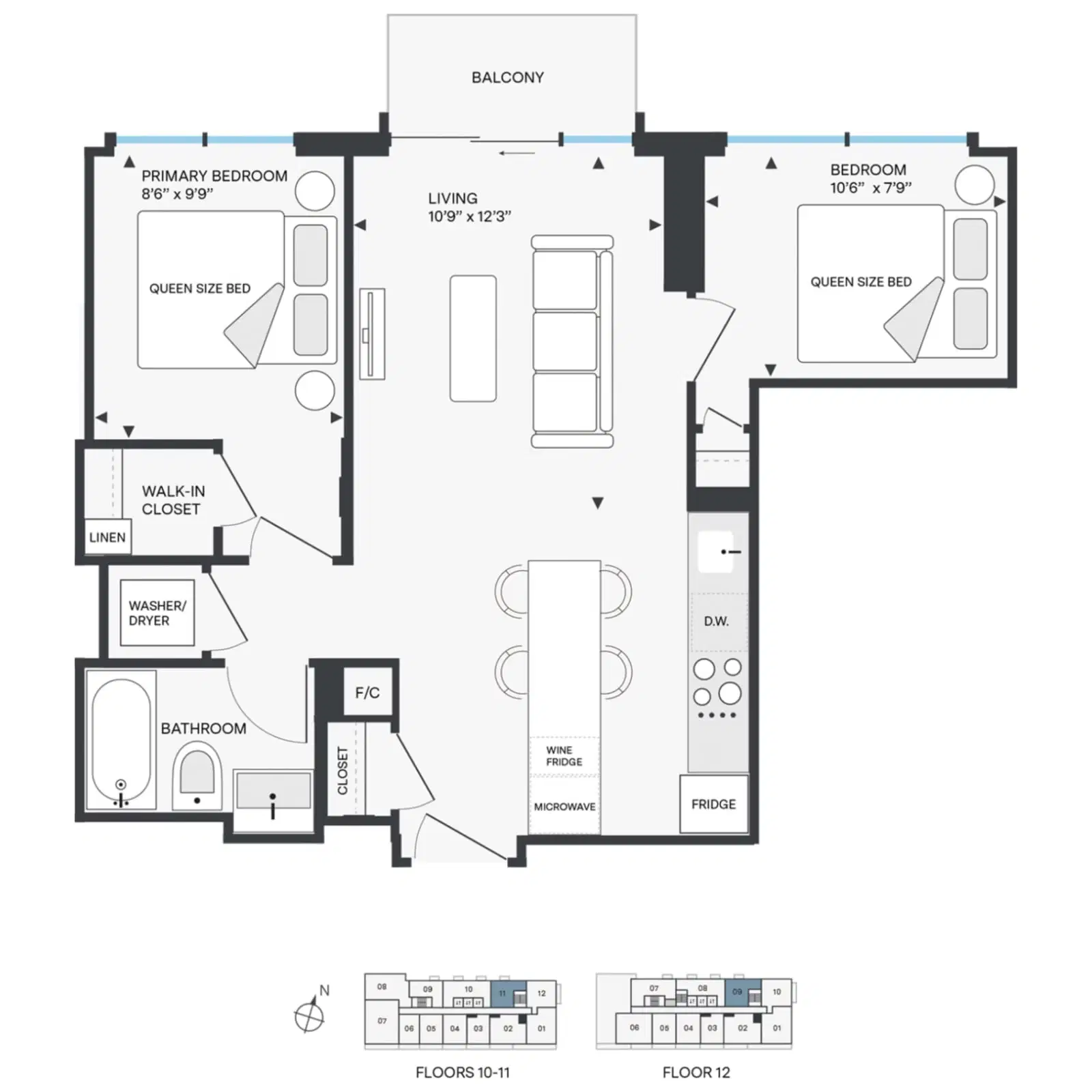 The Taylor, Toronto – 2 Bed 1 Bath