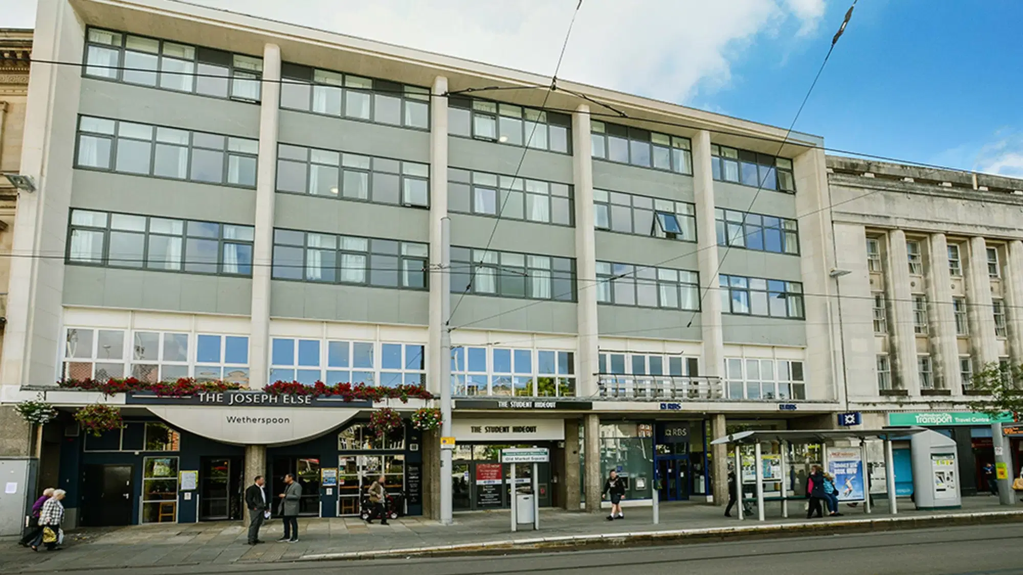 The Student Hideout Market Square, Nottingham – Exterior