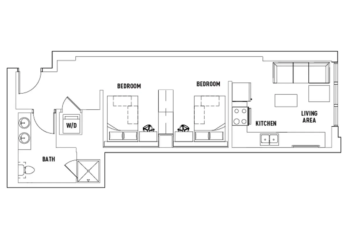 Campus Edge Ann Arbor, Ann Arbor – Studio F Shared