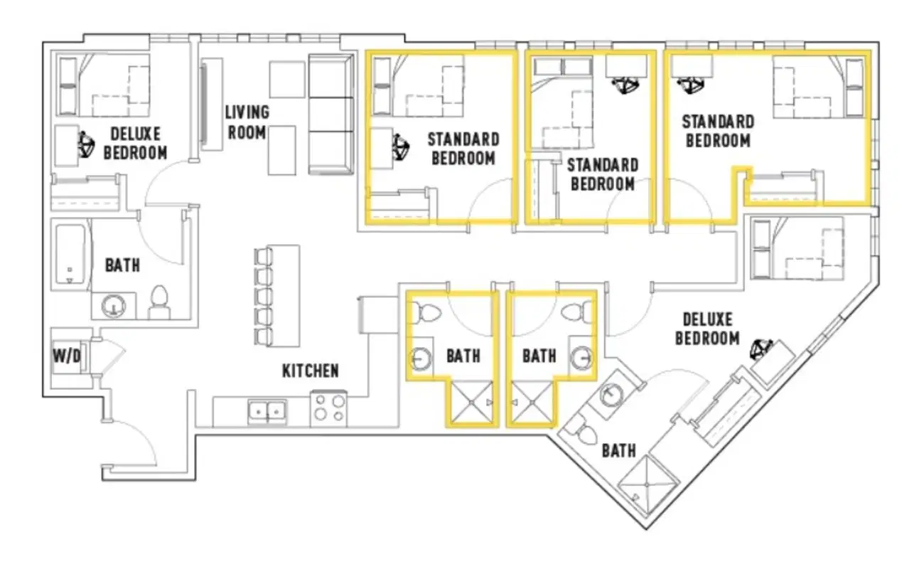 The Jack, Flagstaff – Room in 5 Bed - 4 Bath D