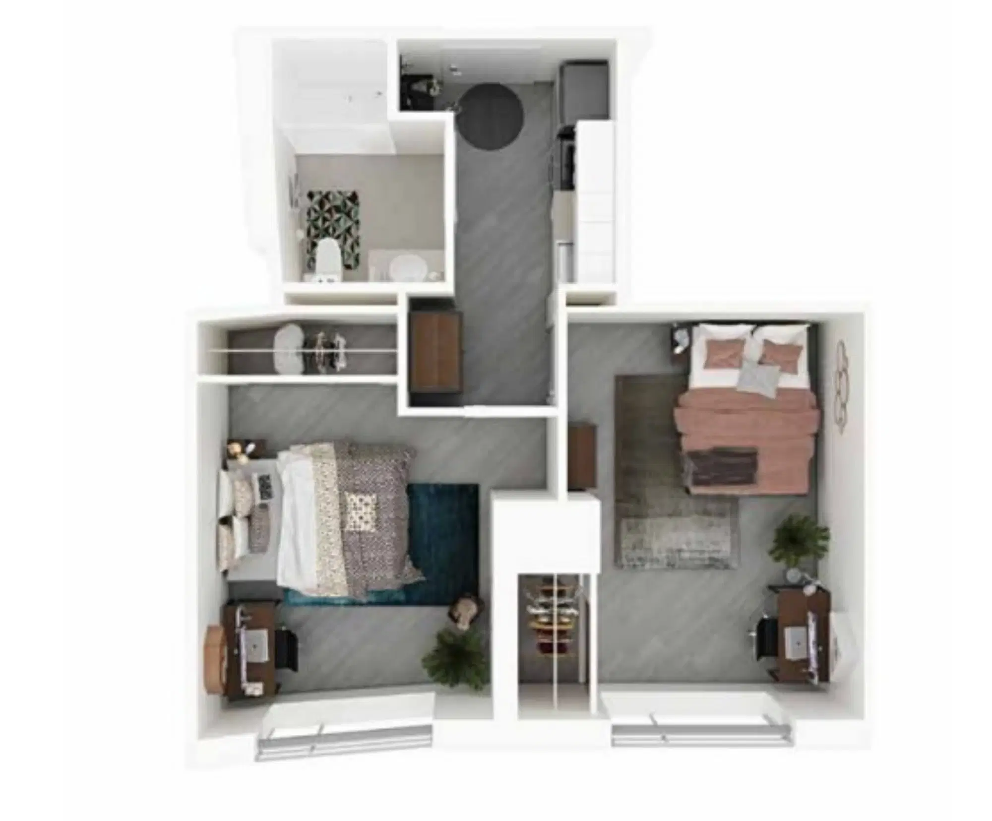 Arc Student Housing, Winnipeg – Two Bedroom Suite