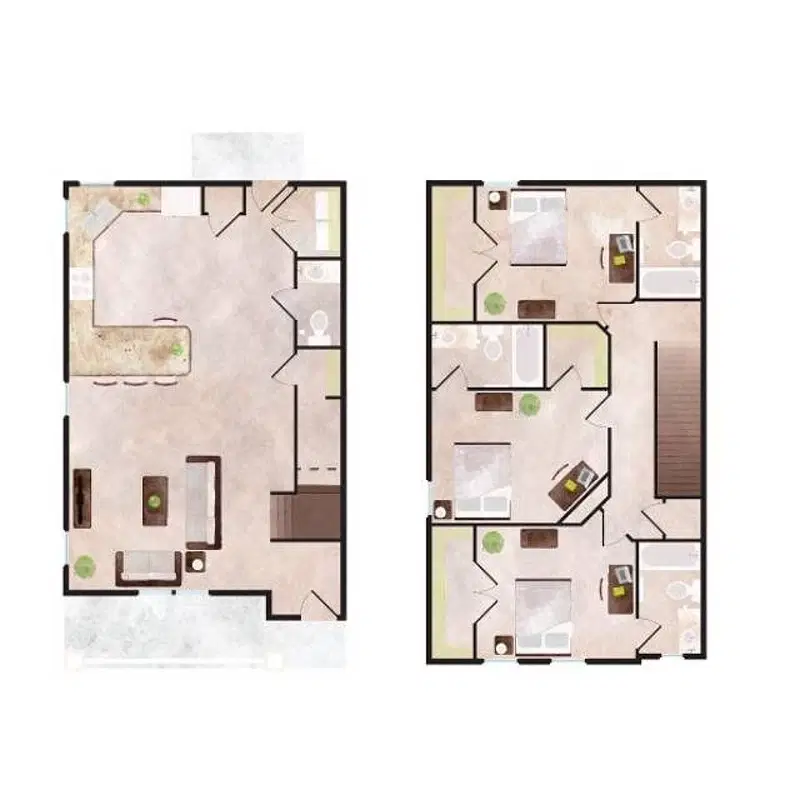 The Grand at Starkville, Starkville – 3 Bedroom
