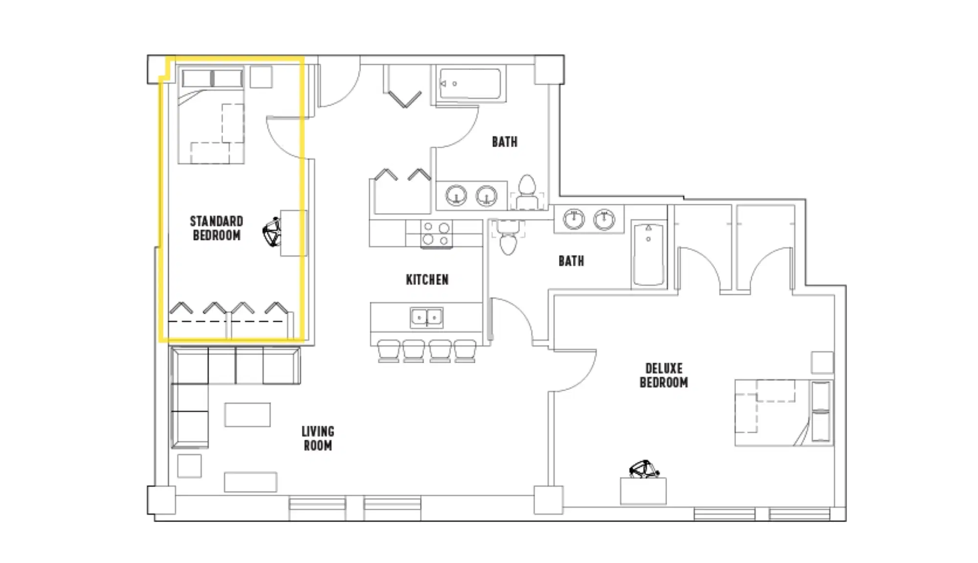 University Crossings, Philadelphia – Room in 2 Bed - 2 Bath A Private