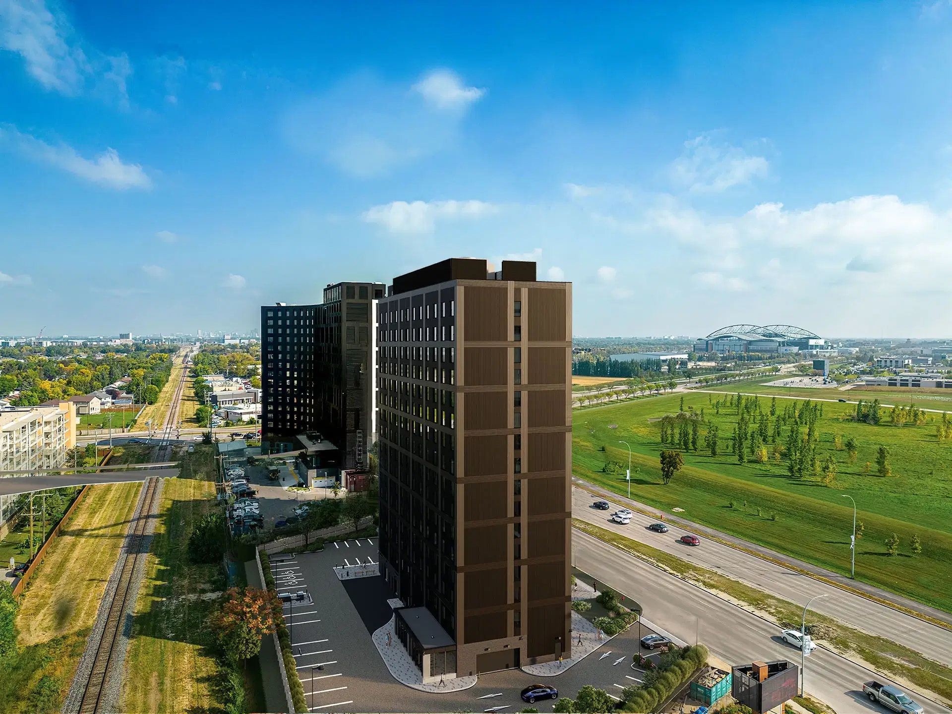 Align Student Housing, Winnipeg – Exterior