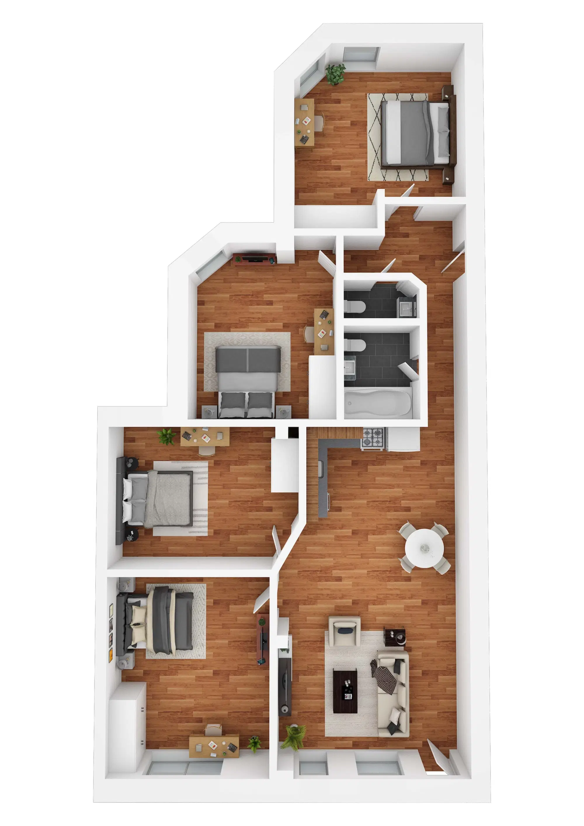 Hamilton Court, Philadelphia – Room in 4 Bedroom 1.5 Bathroom | 4 BR F