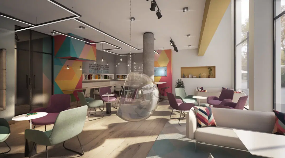 Union Student Living, Leeds – Common Area