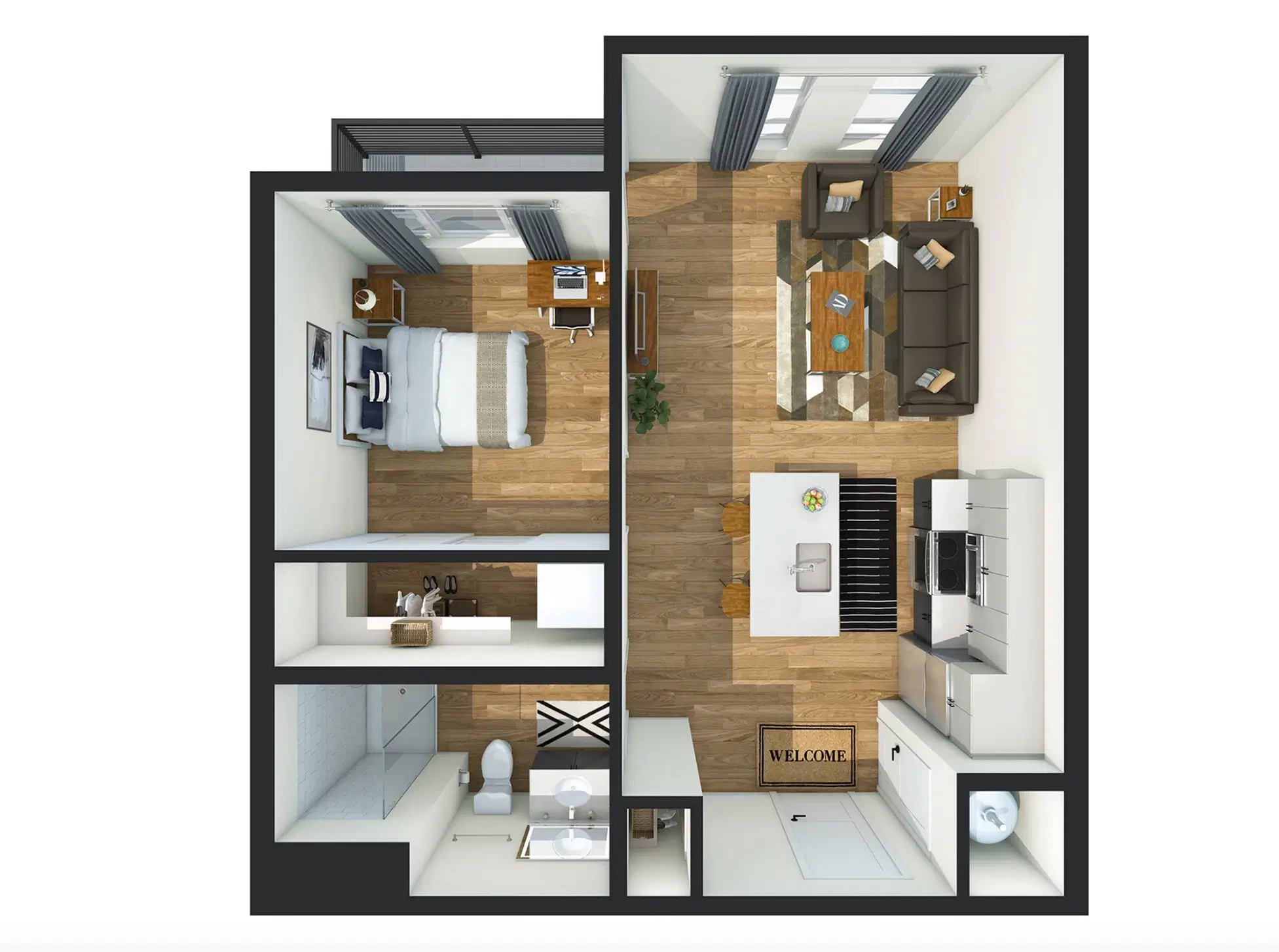 Relato, Bloomington – Room in 1 bedroom 1 bathroom | A2