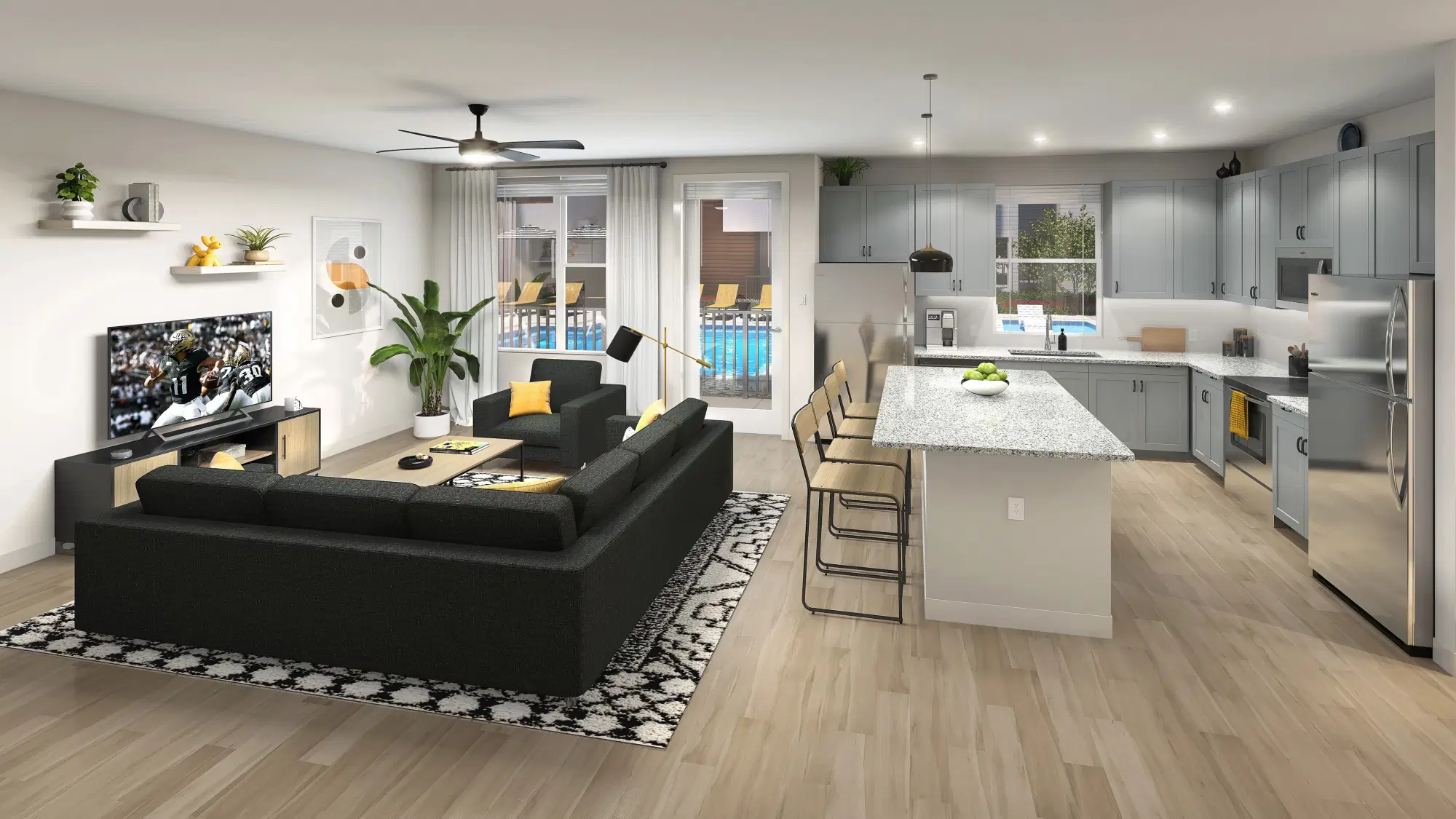 The 9 Central, Florida – Common Area
