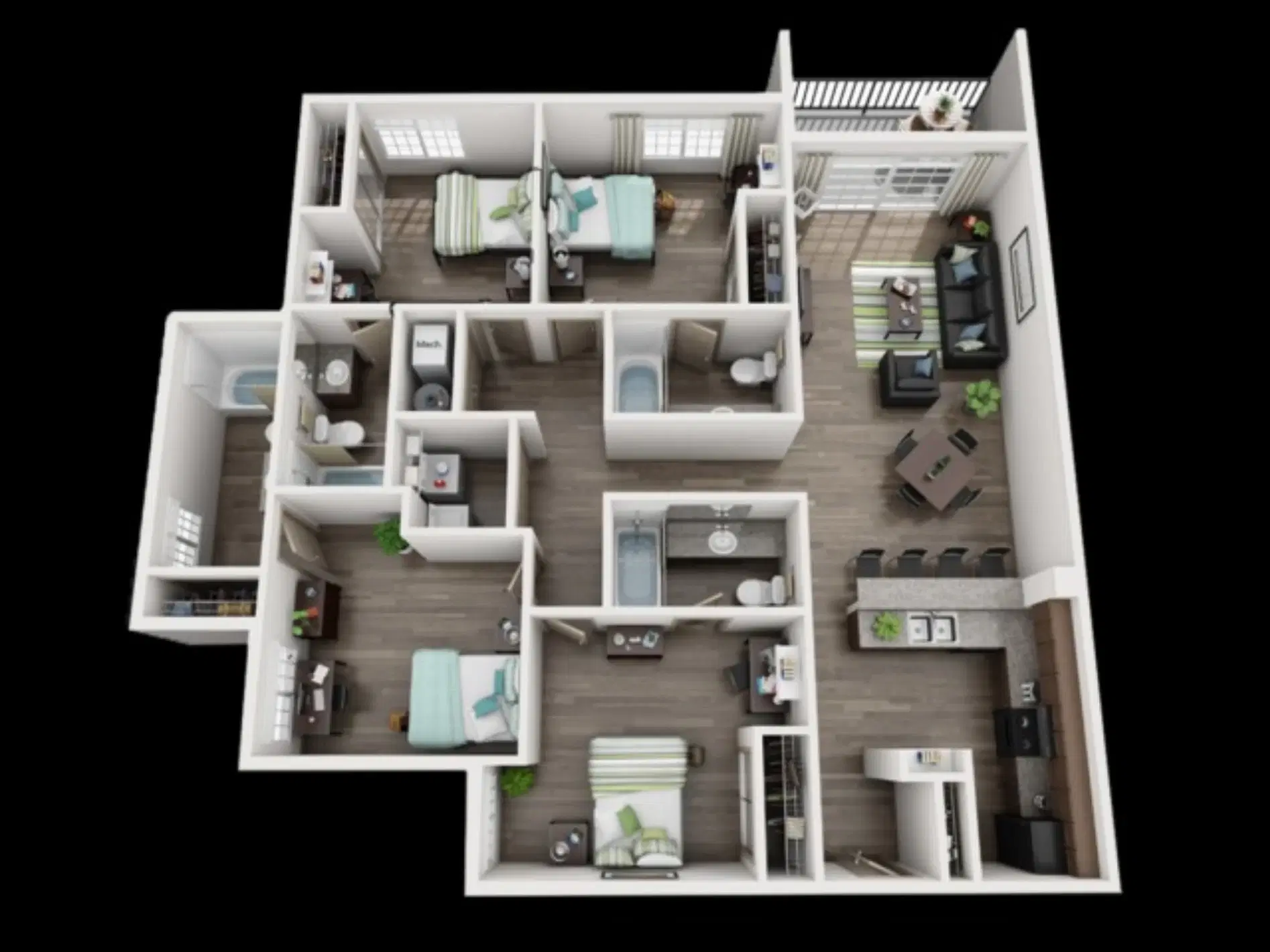 The Reserve, San Antonio – Room in 4 Bedroom 4 Bathroom